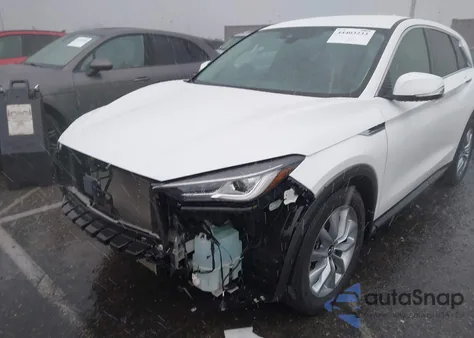 2022 Infiniti Qx50 Pure Awd z USA, uszkodzony, nr VIN 3PCAJ5AB4NF118544